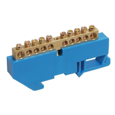 The “N” tire is zero with a blue insulator for a 6x9 mm DIN-rack Strait Bol. 10 REXANT groups