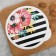 Lunch-Box round "Flowers", 500 ml