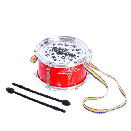 Toy drum "Funny Minutes", D = 11 cm, for children, color mix