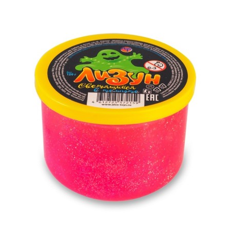Lizun luminous in the dark, 120 g, color mix-5