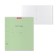 Notebook 24 sheets in the Erichkrause cage "Classic with a Linovka", cover coated a cardboard, an offset unit, green