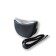 Women's bag Afina Black-Serebly with belt