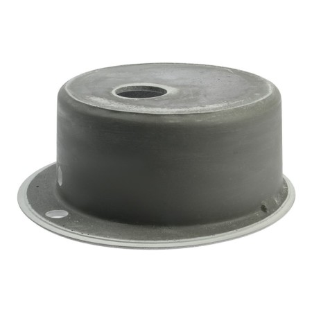 Curler for a kitchen made of stone Zein 50/Q8, D = 467 mm, round, overflow, dark gray color-2