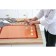 Reinforced rug of delyan, silicone, 60 × 40 cm, orange color