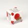 Hands and legs massage, d = 3.5 cm, 2 rings, red color