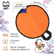 Ice -cat -cat, d = 30 cm, thickness 2 cm, color mix