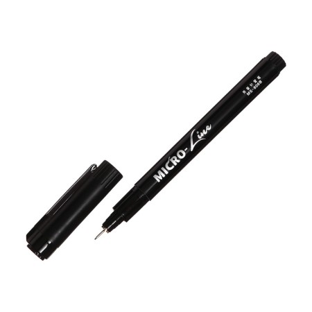 Marker Professional Liner Black, Thin line, 0.1mmm-3
