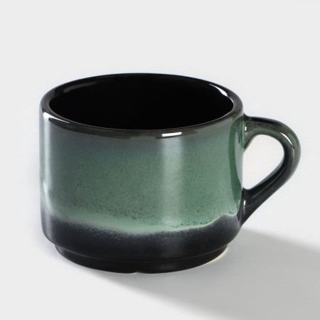 Tea bowl Verde Notte, 350 ml, porcelain