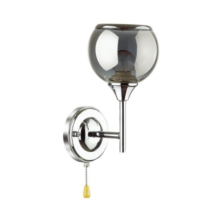 Bra Sandra, E27 1x60W, chrome color, smoky-1