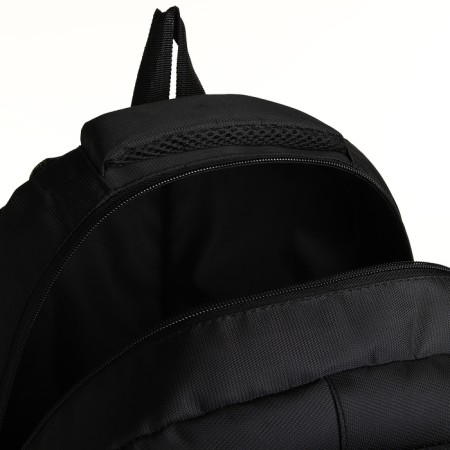 Youth backpack with lightning, 4 pockets, black/gray color-5