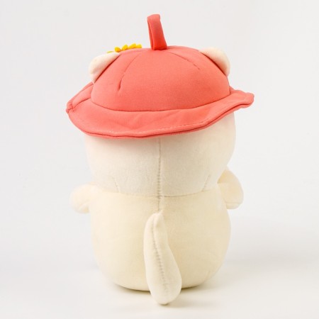 Soft toy "White cat"-9