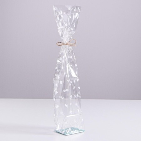 Gift package with a hard bottom, packaging, “hearts” mix, 6 x 8 x 30 cm-5