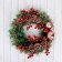 New Year's Wreath D-30 cm "Berries are red and cones"