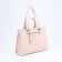 Bag Female Tout with zipper, pink color