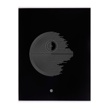 A4 notebook 60 sheets in the Calligrata cage "Black graphics", covered cardboard, OFSET block
