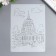 Capitol Plastic stencil of Capitol. Washington 29x20.8 cm