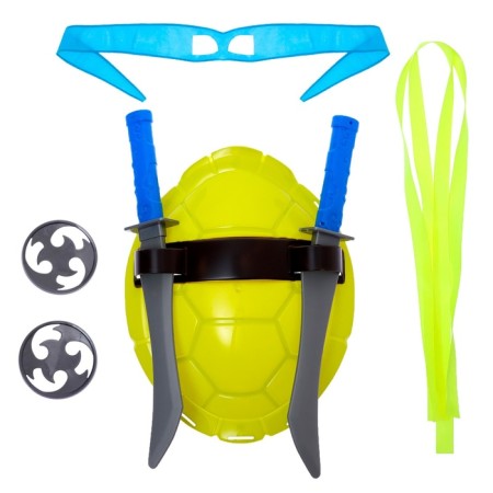 Set of ninja "shell", 6 objects, blue color-7