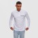 Polo with long sleeve President, size m, color white