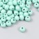Beads for creativity tree "Green leaf" D-0.8 cm, set 20 grams