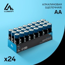 Alkalin battery (alkaline) Luazon, AA, LR6, set 24 pcs