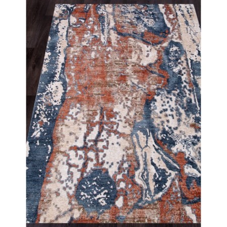 Rectangular carpet Algan zeus, size 200x120 cm, color Green/Blue-1