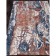 Rectangular carpet Algan zeus, size 200x120 cm, color Green/Blue