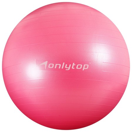 Fitball Onlytop 75 cm, 1000 g, dense, anti -wings, pink color-3