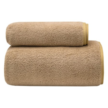 A set of towels "New Year", size 30x60 cm, 70x130 cm, beige color-1