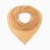 Textile scarf, beige color, size 70x70