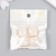 Buttons plastic for creativity "pearls in the square" 2.2x2.2x1.8 cm