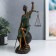Souvenir Polystone "Femis-Bogin of Justice on the Ball" 34x15x16 cm