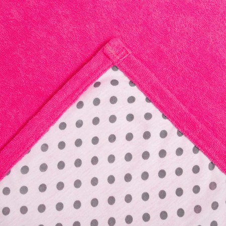 Building corner for children, size 90x90, pink color, Makra, 100% cotton-2