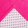 Building corner for children, size 90x90, pink color, Makra, 100% cotton
