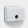 Dispenser of paper towels in sheets, 26 × 12 × 22 cm, white color