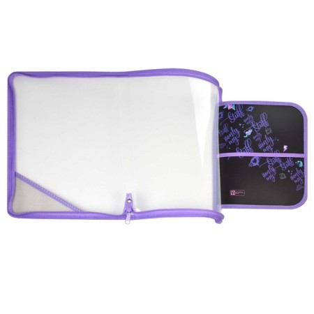 Labor folder A4, 328 x 228 x 25 mm, lightning around, folding bar, plastic, phoenix "marmalade bear"-5