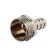 Zein fitting, 1/2 "x 10 mm external thread, nickelled brass, packing 10 pcs.