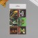 Set of stickers "Congratulations for men" 6 pcs. 10x15 cm