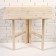 Waste, leaning table, 80x74x45cm, pine