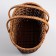 Basket wicker "picnic", 26 × 35 × 37, rattan