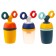 Nibbler for feeding, with silicone mix