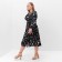 Women's dress Mist, Plus-Size, R.50, Black