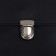 Bag -4 × 3 cm fastener, silver color