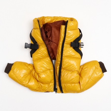Kombinson for dogs with a slope "Moden", size 22 (DS 41, OG 60, Osh 43 cm), yellow-5