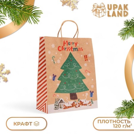 Crafts "New Year tree", 33 × 26 × 12 cm