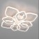Ceiling Citilux "Romb" CL236180R, 8x13.1W, LED, white color