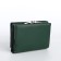 Women's wallet on magnet, green color