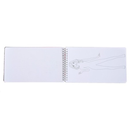 A book with stickers and stencils "Designer's album. Supermodel "-4