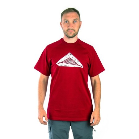 T-shirt Payer Infinity, cotton, Bordeaux, XL-1