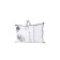 Pillow, size 50x70 "swan fluff" artificial tick