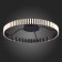 Ceiling Ceiling ST LUCE. SL6203.402.50. Estense. 1x50 W, LED, 3000K, 4000 LM, 80x80x13 cm, black color